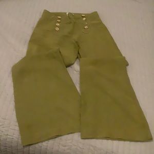 Linen pants from Anthropologie
